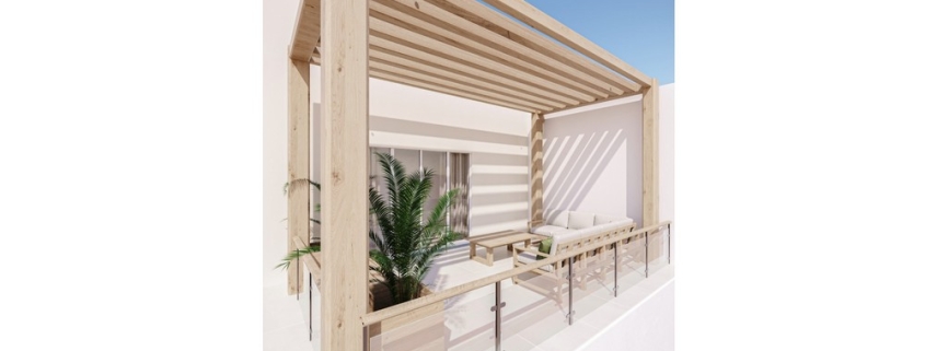 3 bedroom-seascape-townhomes-grace -bay-residence unit 3 balcony space