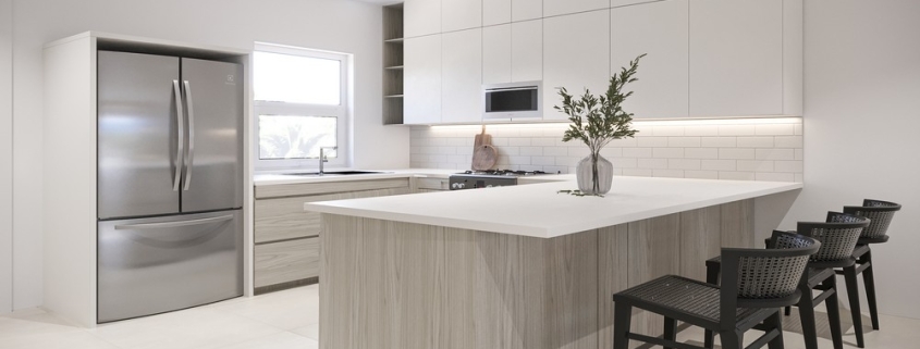 3 bedroom-seascape-townhomes-grace -bay-residence-unit 3 kitchen