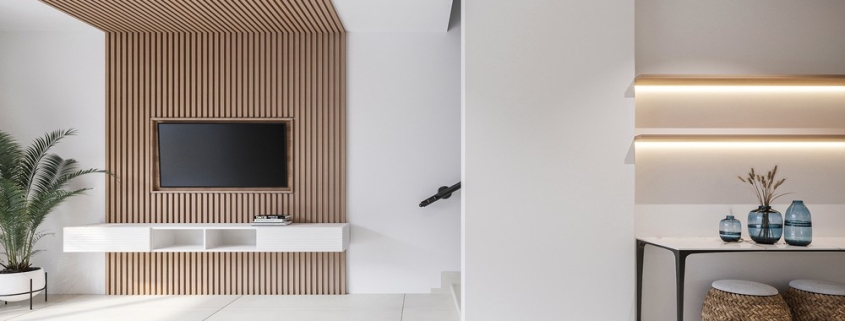 3 bedroom-seascape-townhomes-grace -bay-residence-unit 3 living space