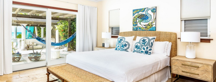 providenciales-oceanfront-villa-la-percha-chalk-sound-bedroom one