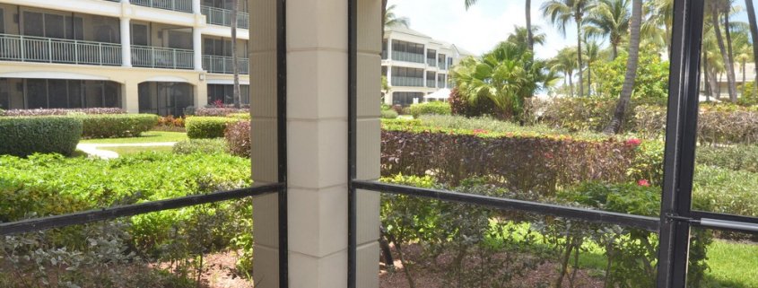 sands-at-grace-bay-studio-suite-6104-one-bedroom-view of screened porch