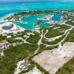 2-parcels-turtle-cove-land-drone view 2-parcels-turtle-cove-land-for-sale-turks-caicos-real-estate