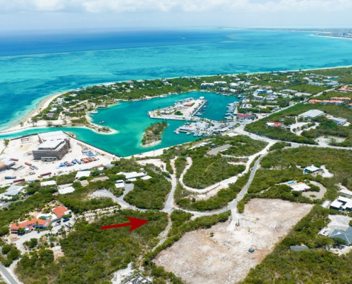 2-parcels-turtle-cove-land-for-sale drone view