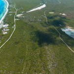 bambarra- beachfront-land-middle-caicos-real-estate-for-sale-6 bambarra-beachfront-land-middle-caicos-drone view of property